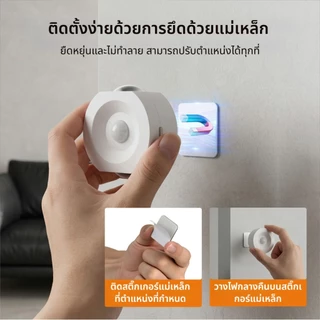 ไฟกลางคืน นํา อัจฉริยะ,โคมไฟเซ็นเซอร์เคลื่อนไหว,ชาร์จ ยูเอสบี,ตัวยึดแม่เหล็ก,สําหรับทางเดินห้องนอนตู้เสื้อผ้าไฟข้างเตียง