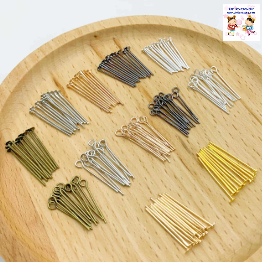 เฮดพิน อายพิน 10g/แพค อุปกรณ์ร้อยลูกปัด อุปกรณ์ DIY อุปกรณ์ร้อยสร้อยข้อมือ