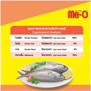 Me-O มีโอ อาหารเม็ดแมว ขนาด 1 กิโลกรัม แบ่งขาย(*1ถุง)