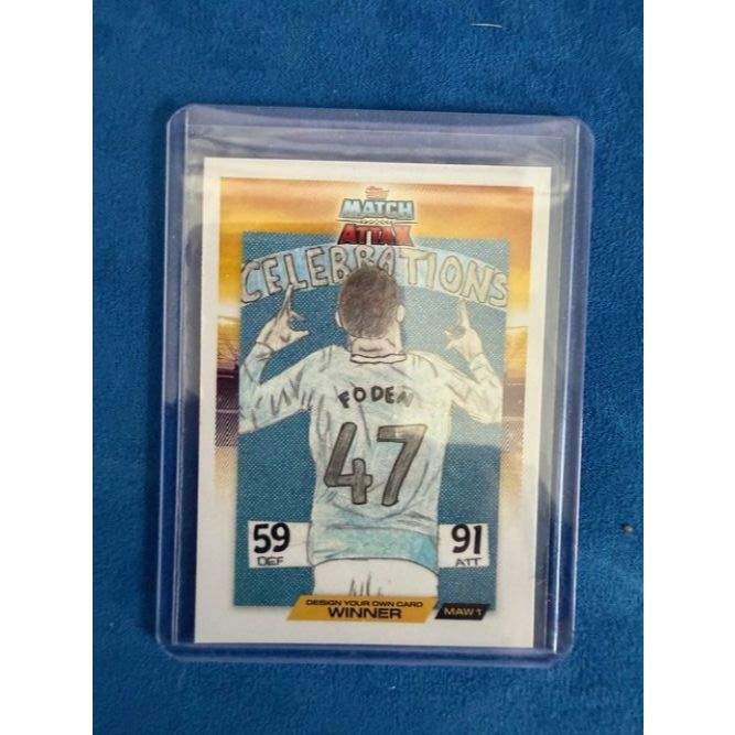 Match Attax Celebrations Card Foden