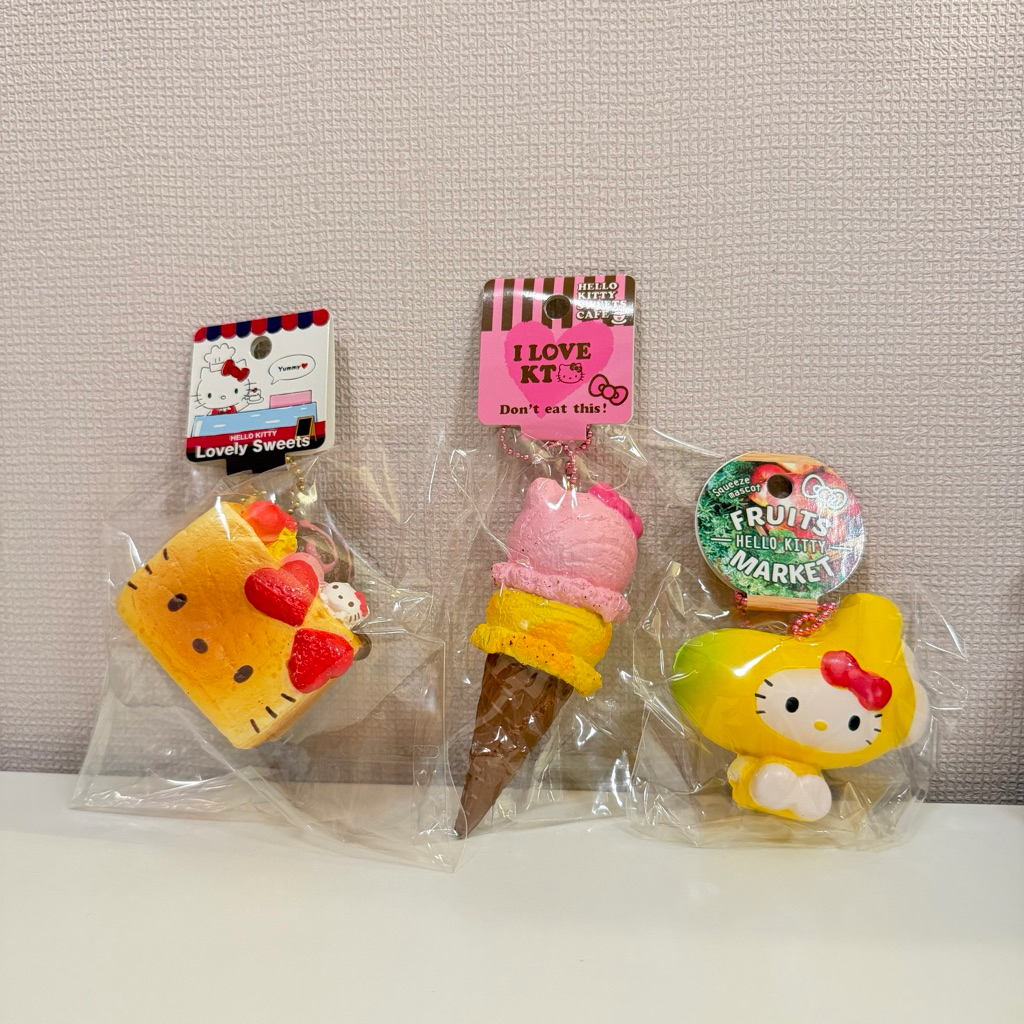 คิตตี้สกุชชี่ kitty squishy ของแท้มือ1