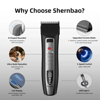 Shernbao Clipper รุ่น PGC-660 (New Model ไม่มีใบรองหวี)