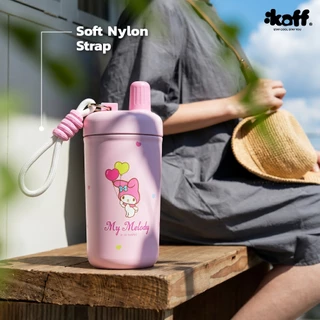 KAFF กระบอกน้ำเก็บความเย็น ลาย Sanrio รุ่น KAFF02 แก้วเก็บความเย็น ขนาด 350 มล. แก้ว สแตนเลส 316
