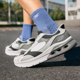 Skechers สเก็ตเชอร์ส รองเท้าผู้ชาย Men Slip-Ins BOBS Arc Waves 2.0 Class Order Casual Shoes - 118342-WMLT Memory Foam