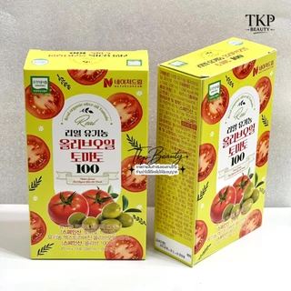 Nature Dream Real Organic Olive Oil Shot Lemon Tomato น้ำมันมะกอกออร์แกนิค น้ำมันมะกอกสเปน เลมอน มะเขือเทศ 20ml x 14 ซอง