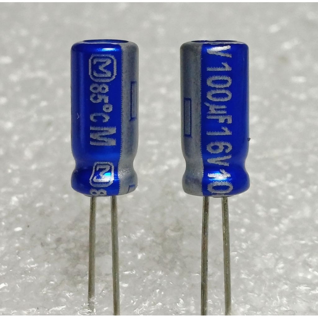 Panasonic AM 100uf 16v capacitor ตังเก็บประจุ คาปาซิเตอร์
