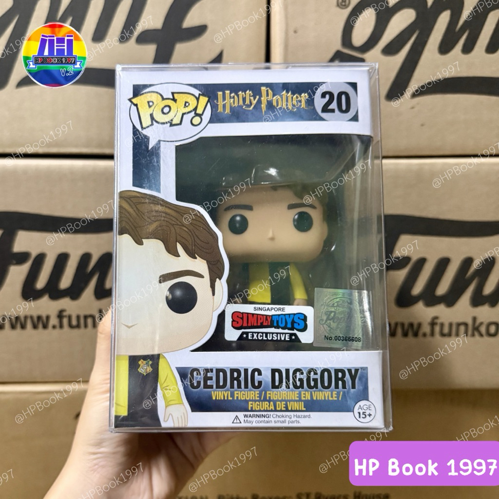Funko Pop Harry Potter - Cedric Diggory #20 (ลิขสิทธิ์แท้) แฮร์รี่พอตเตอร์ เซดริก ดิกกอรี่ ฟิกเกอร์ 
