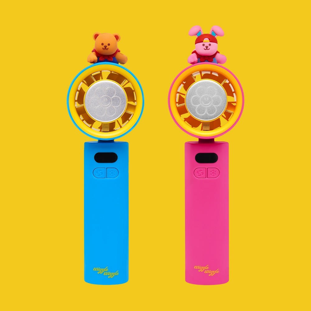 ( พร้อมส่ง ) Wiggle Wiggle Cooling mini Fan พัดลมพกพา พัดลมระบายความร้อน