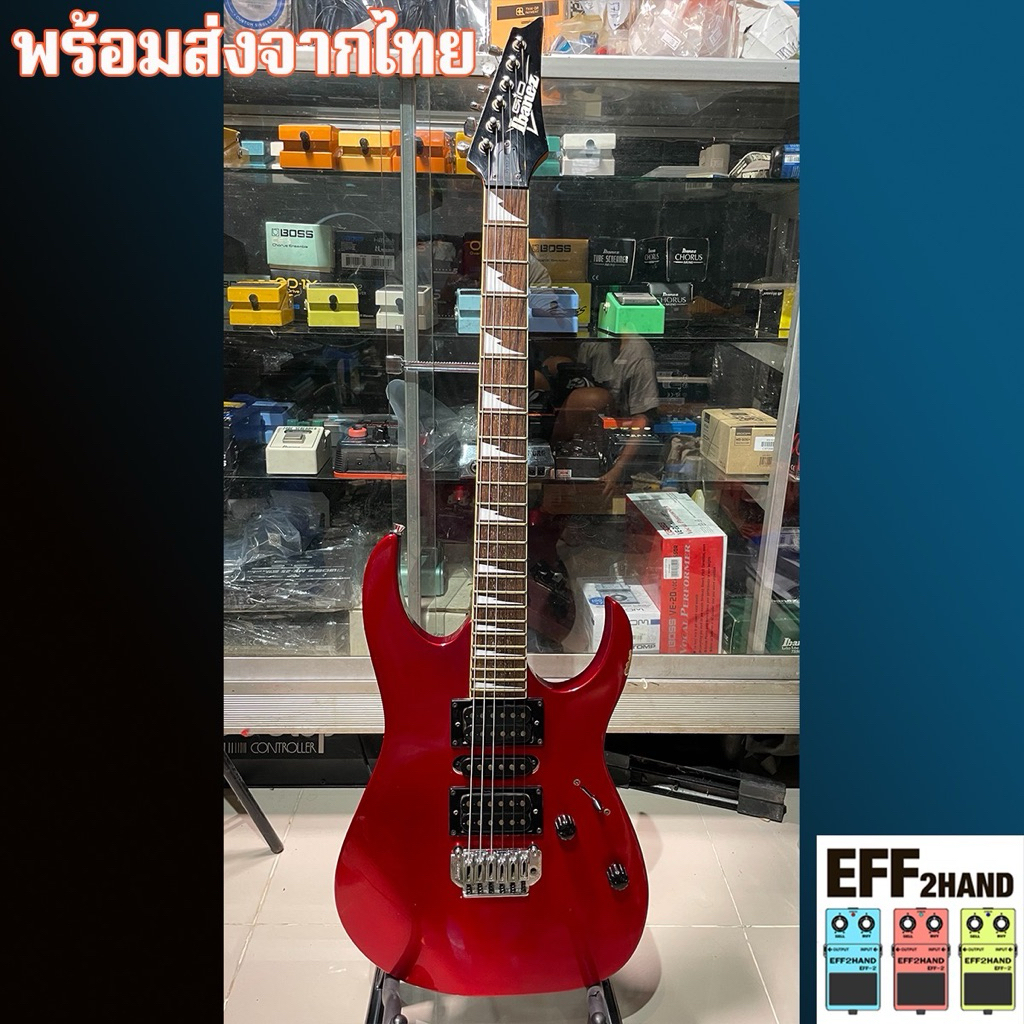 🎉 กีต้าร์ำฟฟ้ส มือสอง🎉 (จัดส่งทันที) 🎸 Ibanez GRG170DX 🥁