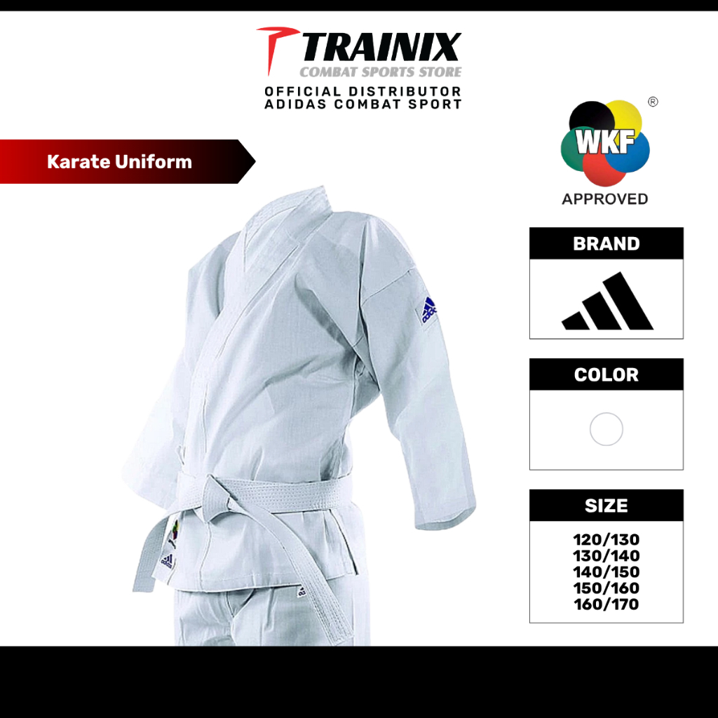 KARATE UNIFORM EVOLUTION (เข็มขัดพร้อม) K200E