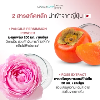 LegacyCorp Nfinite Homora วิตามินตัวหอม ลดกลิ่นตัว สารสกัดลูกพลับญี่ปุ่น (20 แคปซูล)