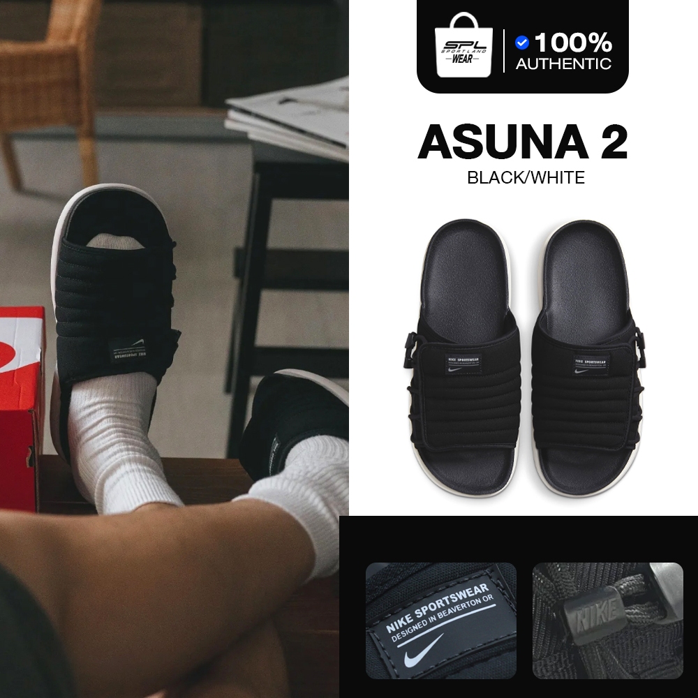 Nike Collection ไนกี้ รองเท้าแตะ รองเท้าลำลอง สำหรับผู้ชาย M Asuna 2 Slide DC1457-001 / DX6865-002 (1400)