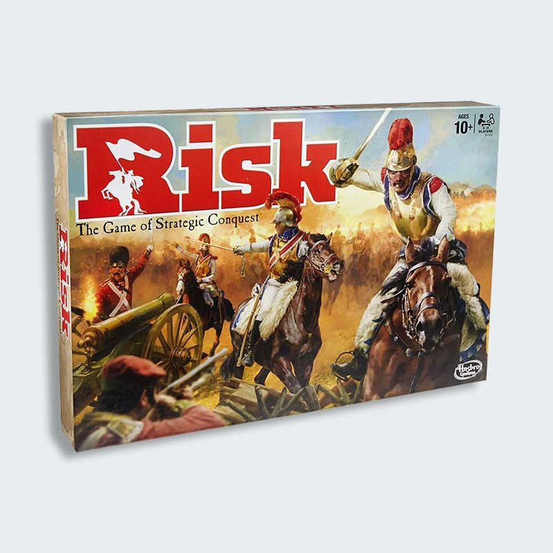 Risk The Game Of Strategic Conquest Board Game Men Board Game
