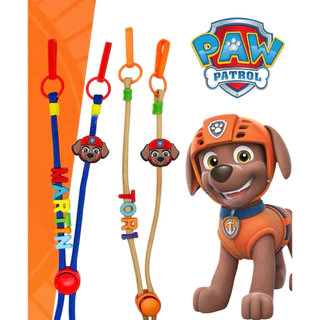 สายคล้องแมสเด็ก Paw Patro ใส่ชื่อได้ ยาว 70 cm ปรับความยาวสายได้