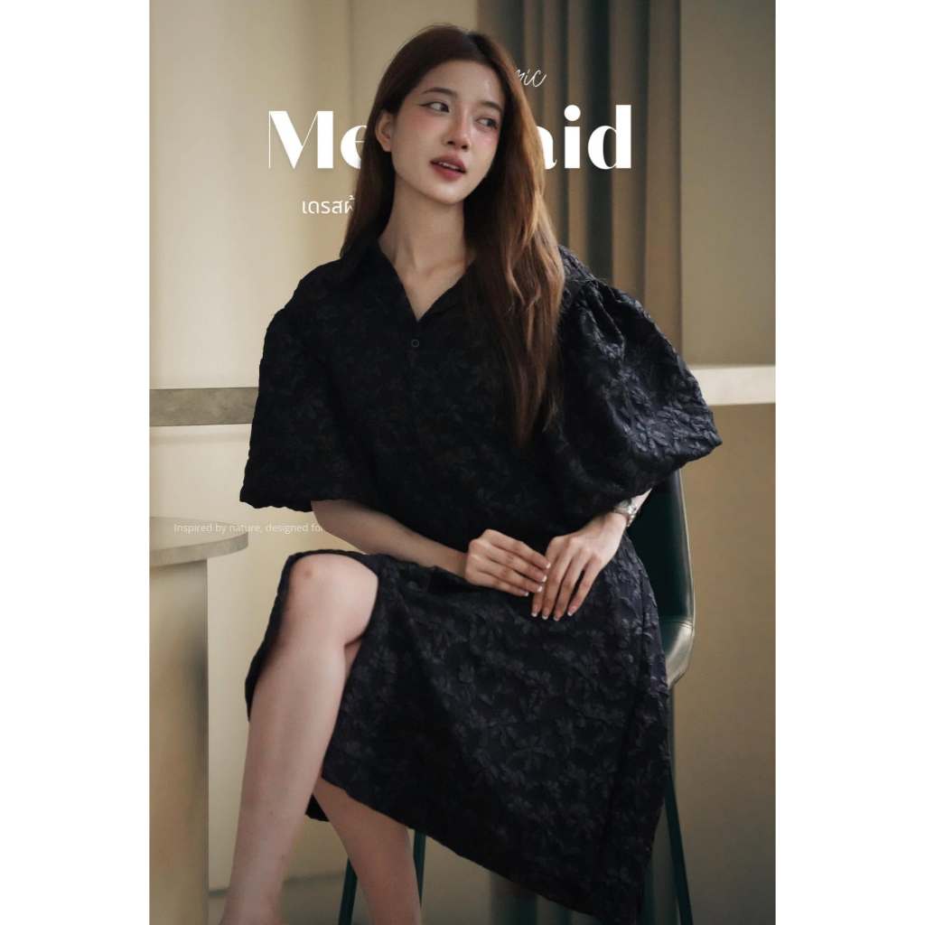 Mermaid dress มินิเดรสคอลใหม่  คิ้วท์มากกก