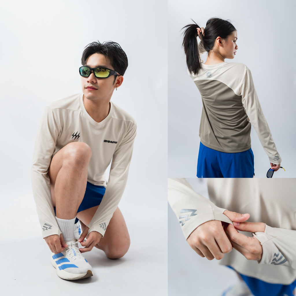 Boomsport Running: Move-T unisex สีครีม