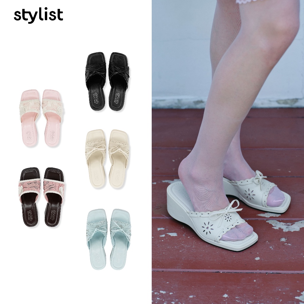 STYLIST x Brinkkty -Sandals-Muse-Shoes- 001 - รองเท้าส้นเตารีด