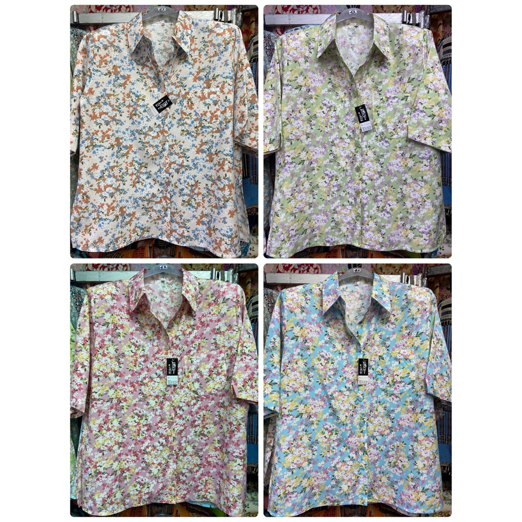 🚺เสื้อคนแก่ผู้หญิง ✅มีฟองน้ำที่บ่า ✅ผ้าใส่สบาย ✅ไม่ต้องรีด ✅เสื้อผู้ใหญ่ ✅เสื้อผู้สูงอายุ