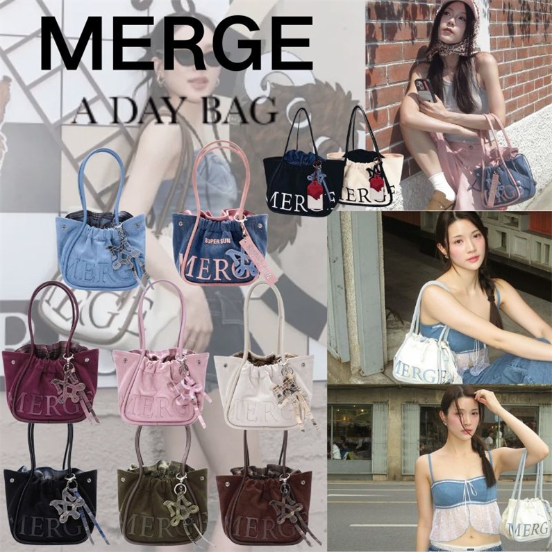 🔥กระเป๋าถือ/กระเป๋าสะพายไหล่ผู้หญิง Merge A Day ของแท้ 100% รุ่นล่าสุด - จัดส่งทันที ไม่ต้องรอ!