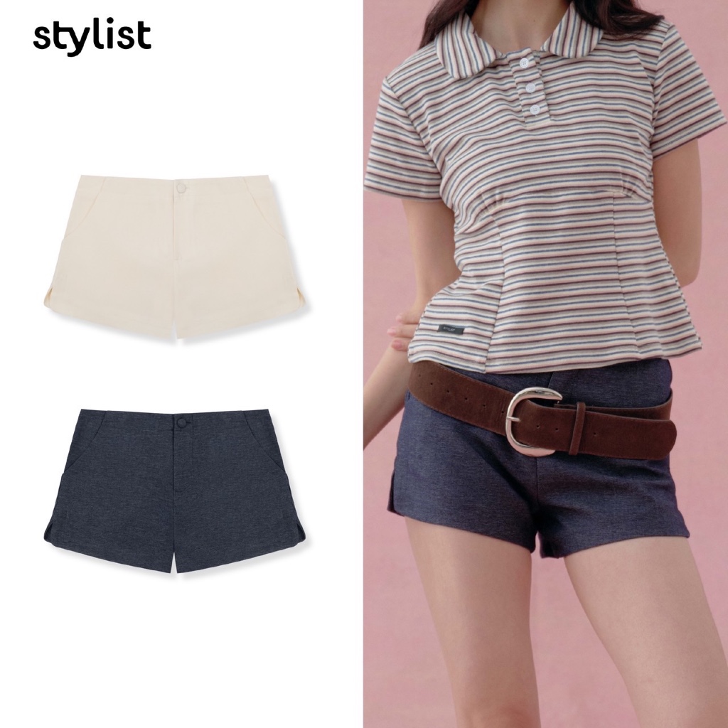 STYLIST - Stylist-Shorts-Emm-003 กางเกงขาสั้นเข้ารูป