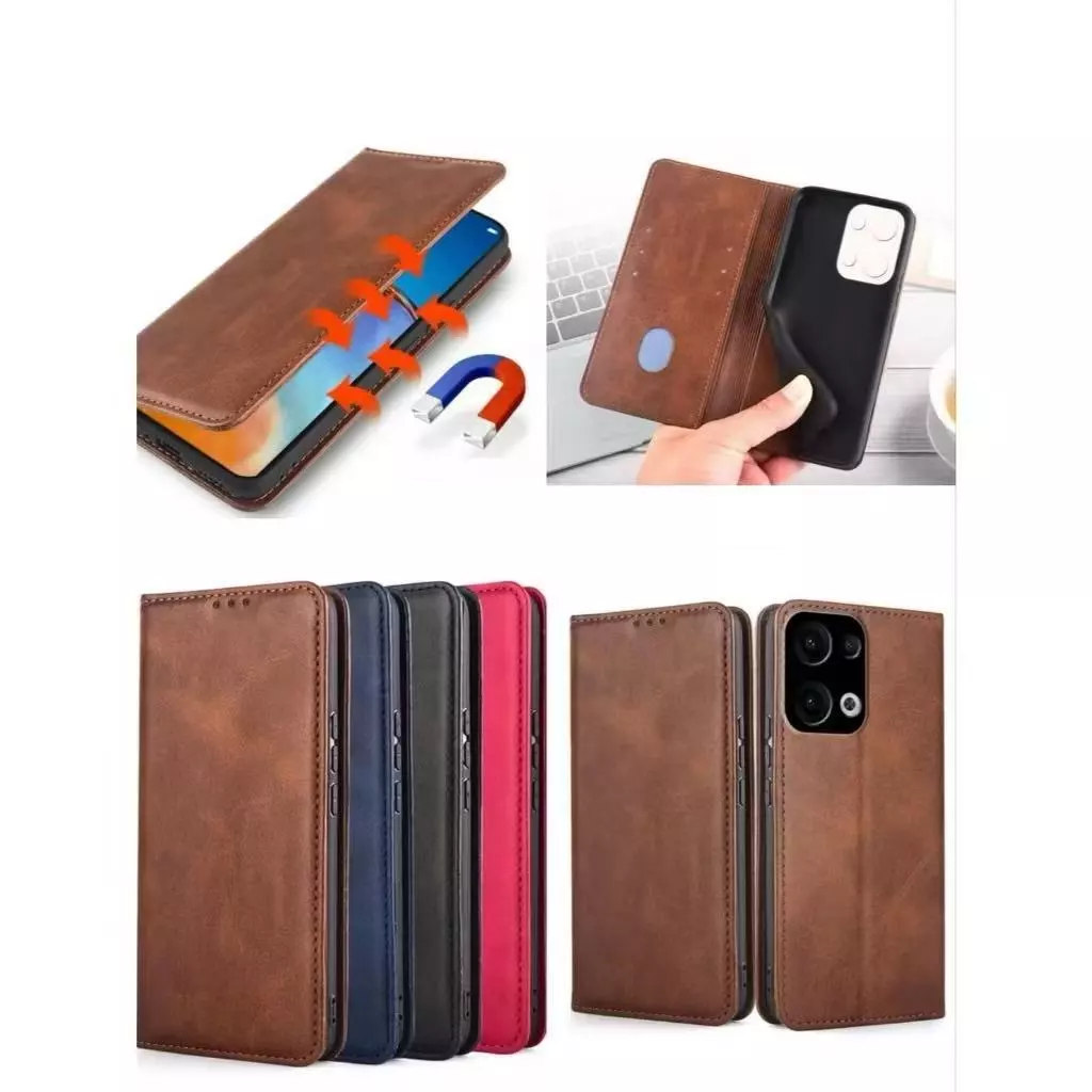 เคสฝาพับหนัง สำหรับ Samsung A07 A08 A06 A05 A04 A03 A02 A01 ใส่ธนบัตรได้ แม่เหล็ก ล็อคได้ XT3