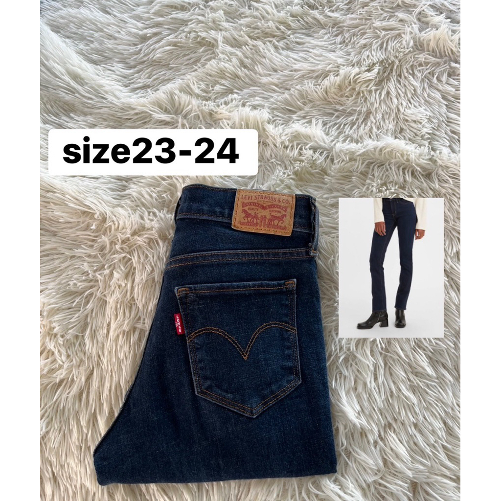 กางเกงยึนส์ลีวาย 312 shaping slim jeans แท้💯%มือสอง