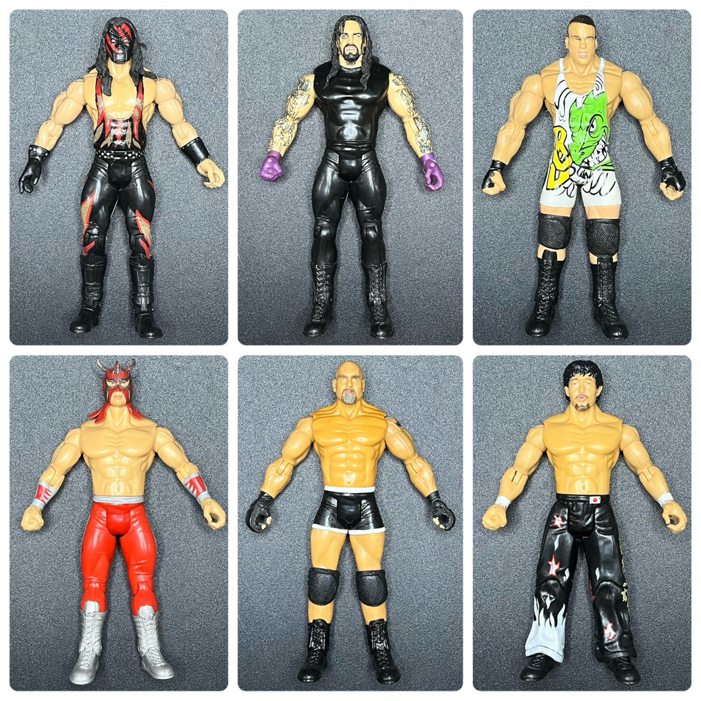 โมเดลมวยปล้ำ สูง 6-7 นิ้ว รุ่น Jakks 17