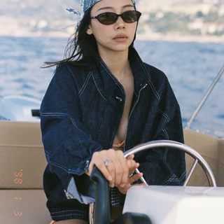 something Billie denim jacket