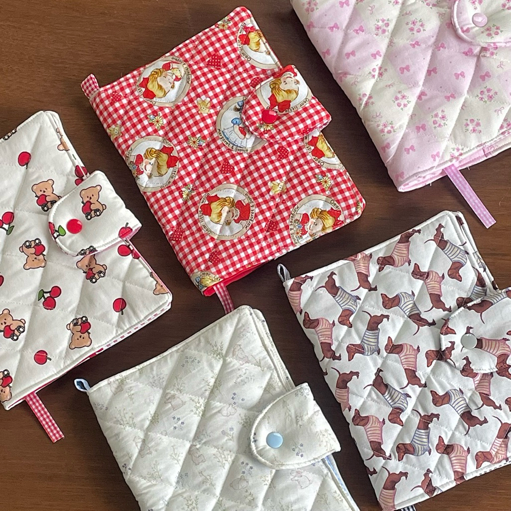 psable ♡  book cover (B6) • book sleeve • ปกหนังสือผ้า •ปกผ้าห่อหนังสือ