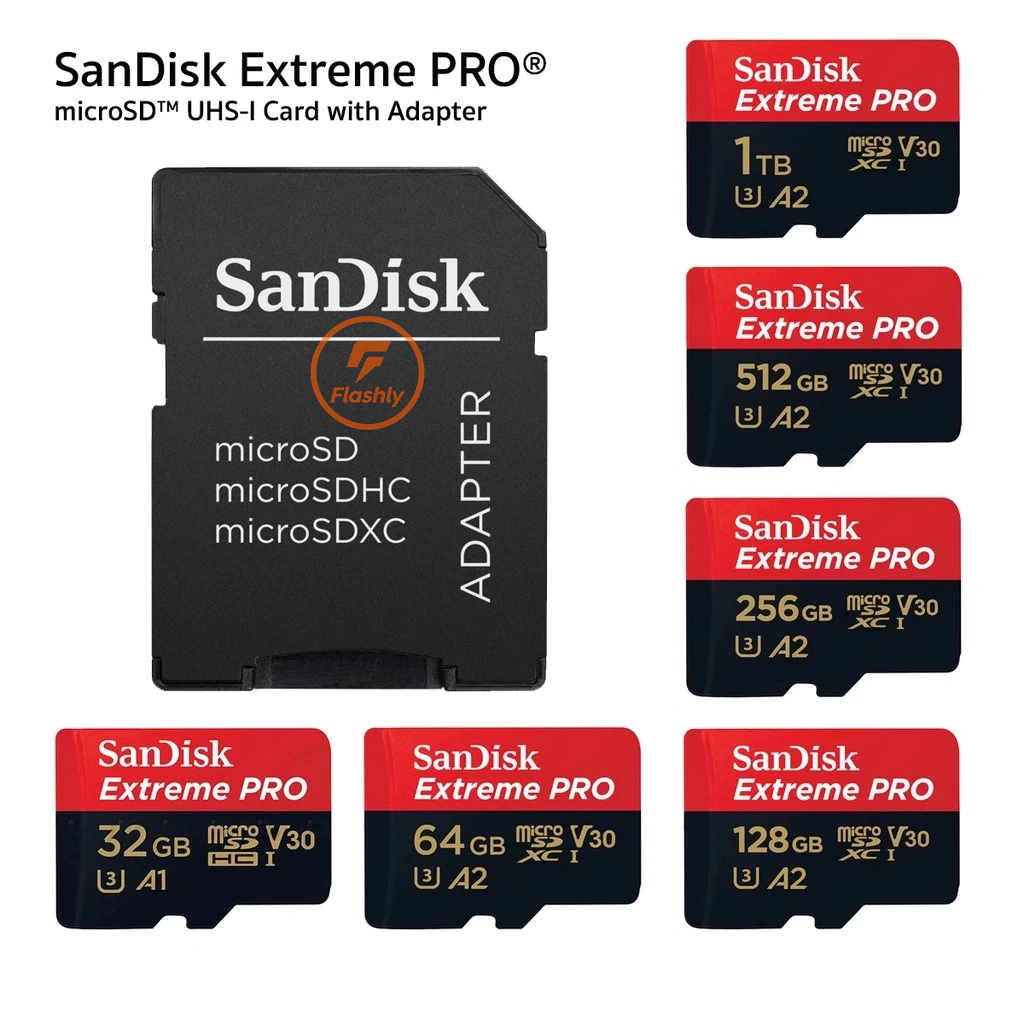 SANDISK MICRO SD 128GB/256GB/512GB U3 SUPPORT 4K สำหรับกล้อง Insta360 thumbnail 5