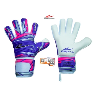 ถุงมือผู้รักษาประตู Eepro รุ่น DMAX รหัส EG10D9D ถุงมือโกล ตัดเย็บ Negative Cut มี Finger Save 5 นิ้ว ถอดไม่ได้