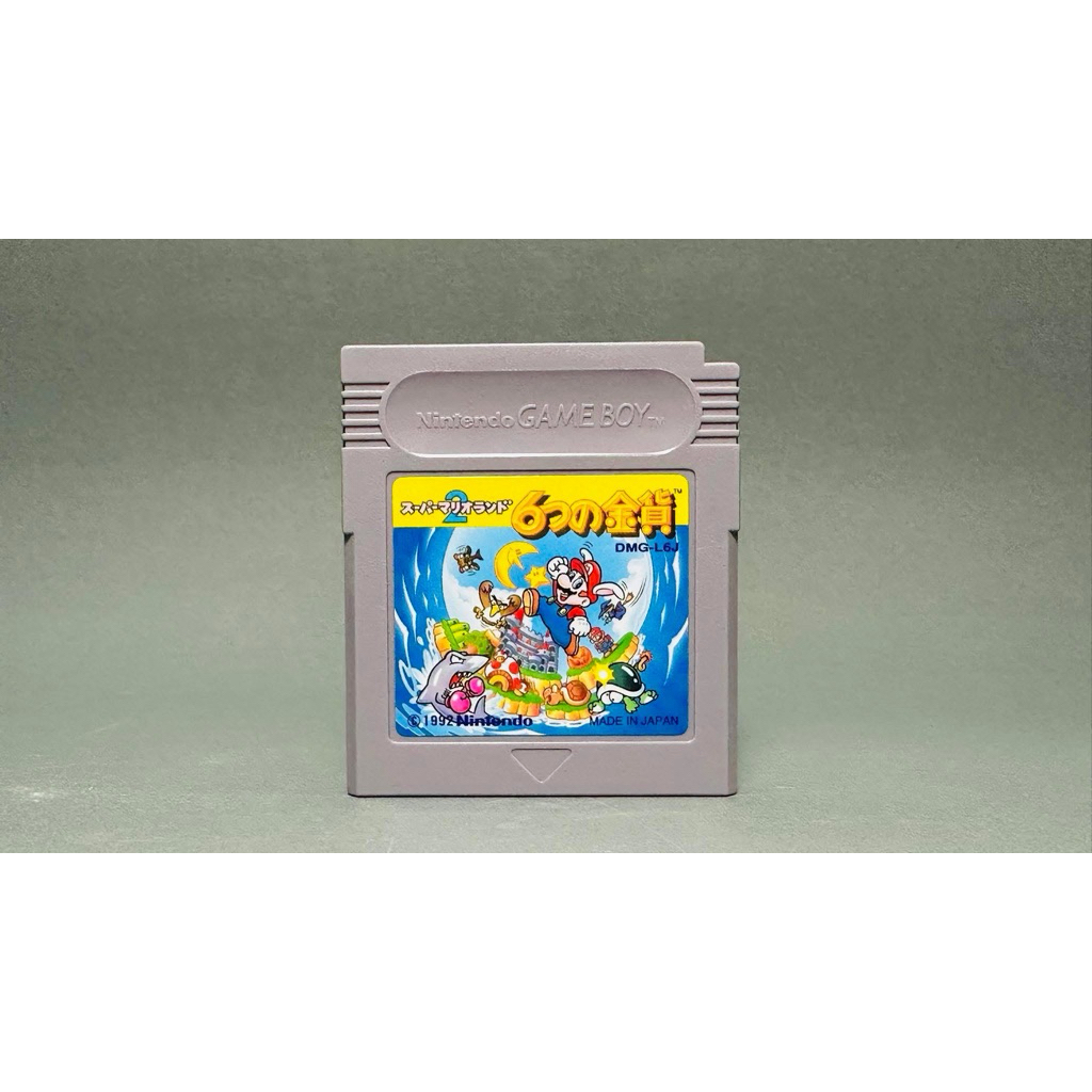 (3) ตลับแท้ Nintendo Game Boy (Japan)(gb)  Super Mario Land 2: 6 Golden Coins