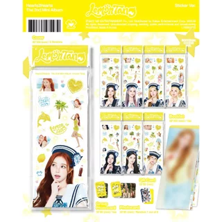 [PRE] Hearts2Hearts H2H The 2nd Mini Album Lemon Tang🍋 🏖️ อัลบั้ม Photobook/ Sticker / Keyring /Jewel Case