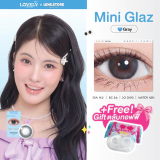 คอนแทคเลนส์รายเดือน LOVELYPLUS รุ่น MINI GLAZ มินิกลาสซ์ เลนส์ตาธรรมชาติ ความละมุนเต็ม 100 รุ่นสุดฮิต !!