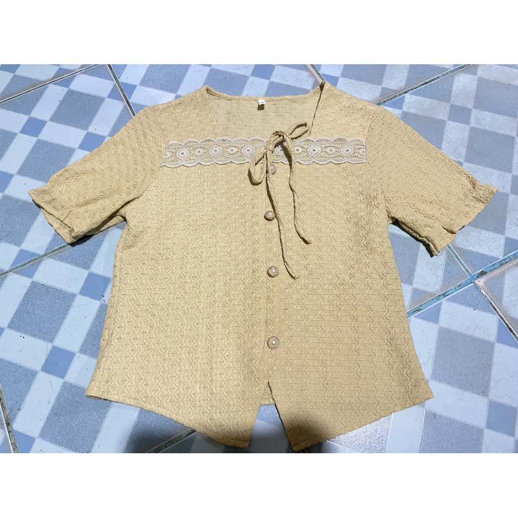 เสื้อสีเขียว Lolita shop อก 32-38