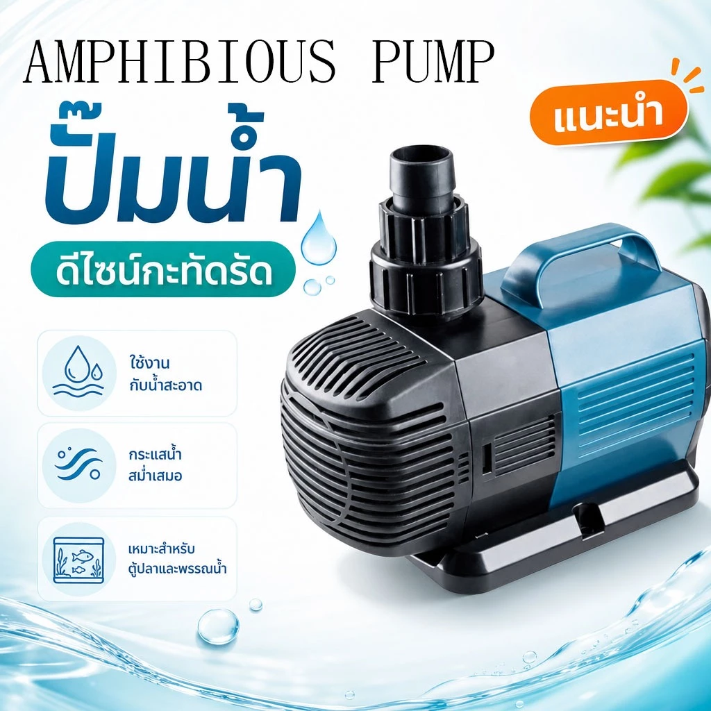 ปั๊มน้ำประหยัดไฟ BO-3000A ,BO-4000A ,BO-5000A ,BO-6000A ,BO-7000A ,BO-8000A ,BO-9000A