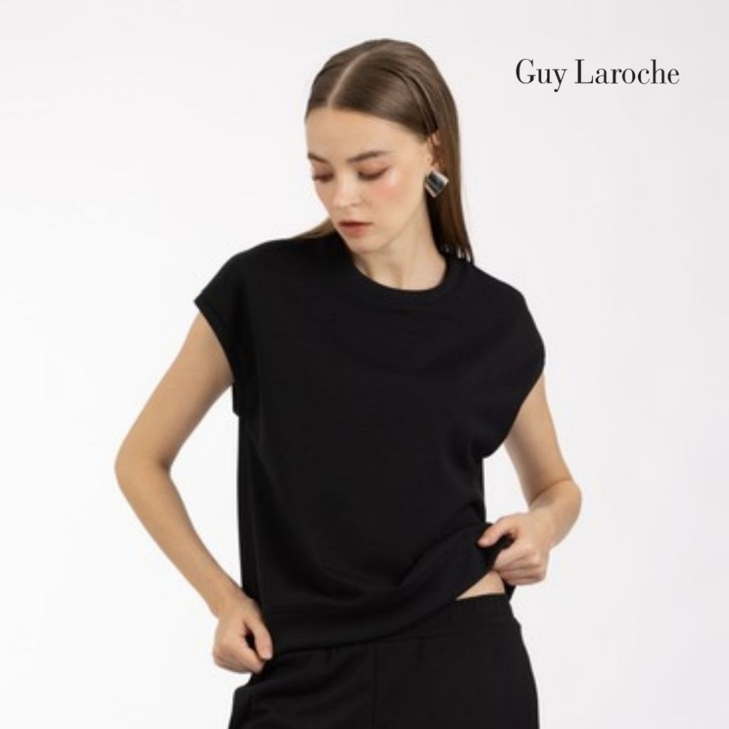 Guy Laroche เสื้อผ้ายืด และ กางเกงผ้ายืดผู้หญิง ใส่สบายทุกวัน  Baby French Terry Soft Comfort Collection