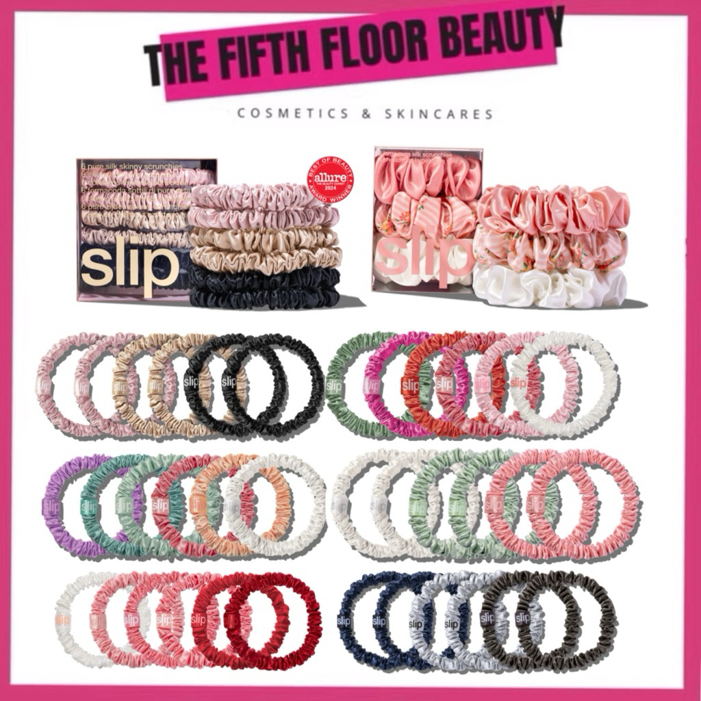 ยอดขายเก่า7000ชิ้น!(ของแท้100%) Slip Silk 🇺🇸 ยางมัดผม แยกขาย 1 ชิ้น *สีใหม่เข้าแล้ว🎉 ยางรัดผม รัดผม