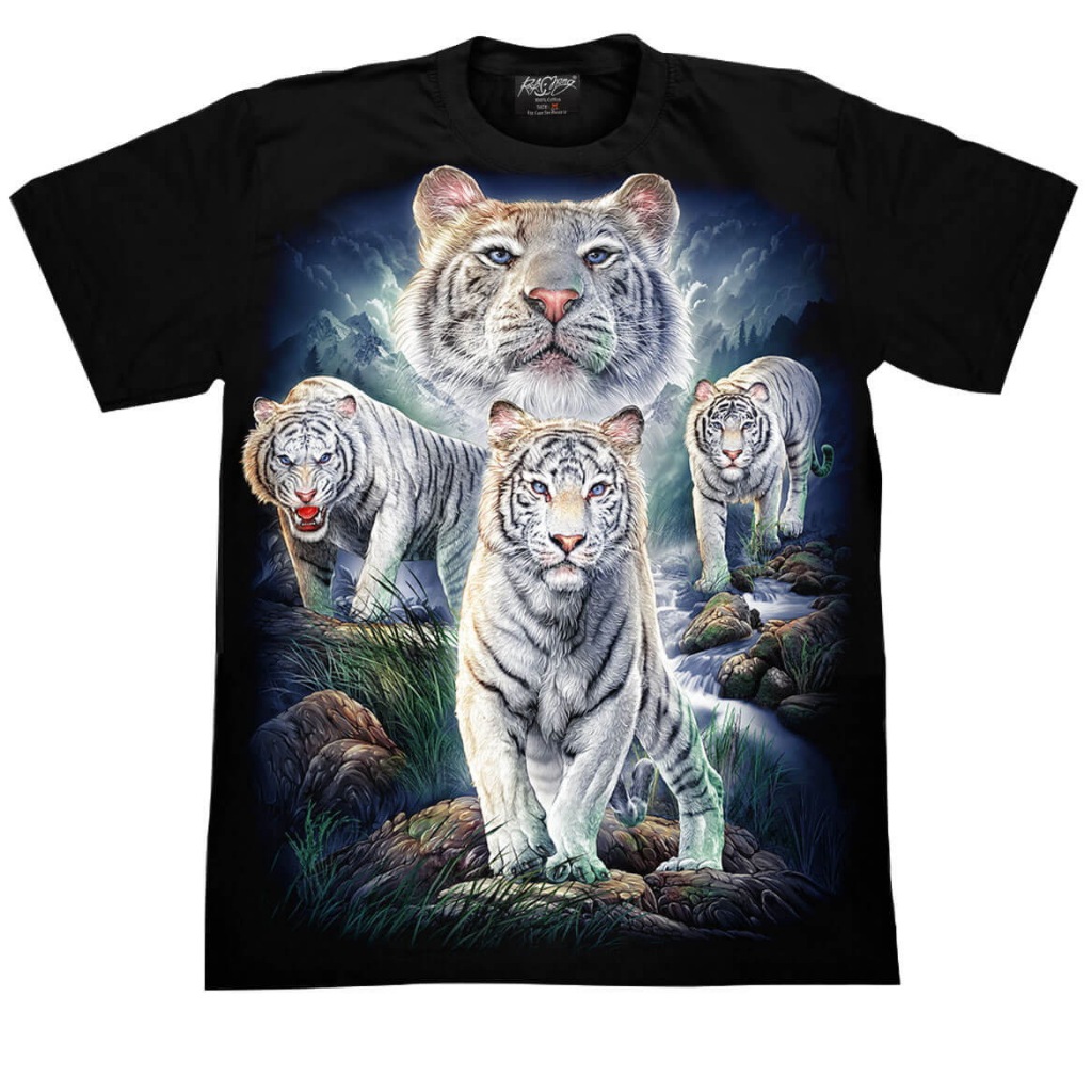 เสื้อยืดสกรีนเรืองแสง ROCK CHANG GR807