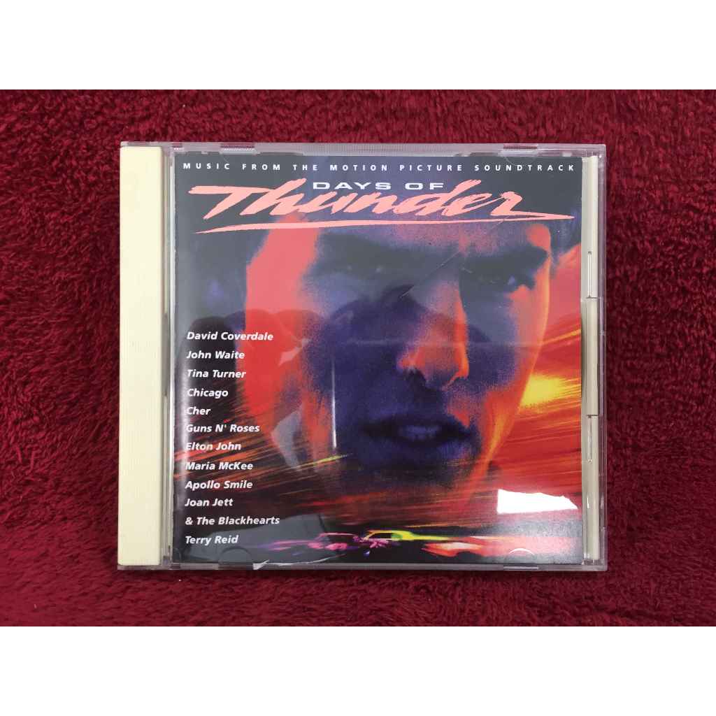 CD Days Of Thunder - Music From The Motion Picture Soundtrack สภาพตามรูปปก AA324-91
