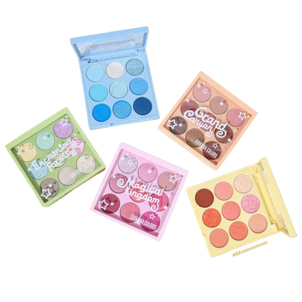 พาเลทอายแชโดว์ซีเวนน่า SIVANNA MUTTY PALETTE HF677