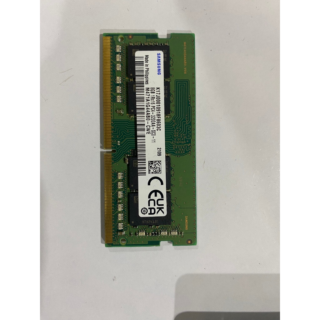 SAMSUNG RAM DDR4 NB 8GB/3200MHz Part M471A1G44AB0-CWE