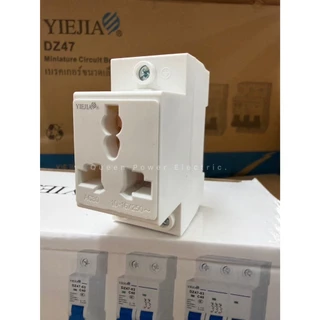 AC-30-3P เต้ารับ AC 3P 16A 250VAC ติดตู้คอนโทรล แบบยึดรางปีกนก เต้ารับตัวเมีย AC30-3P ปลั๊กตีวเมีย ยึดรางปีนก เต้ารับ3ขา