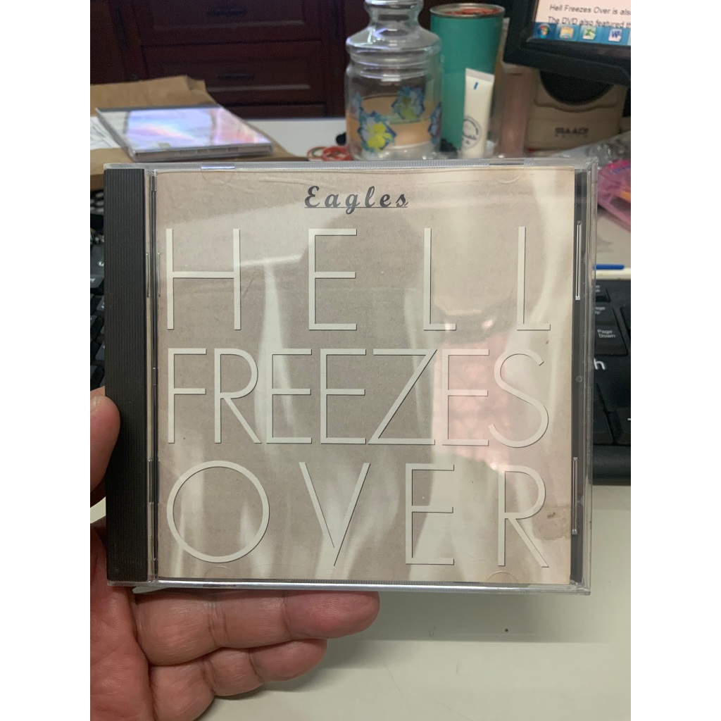 ซีดี Eagles - Hell Freezes Over (ปั๊มแรก DADC, USA 1994) #12