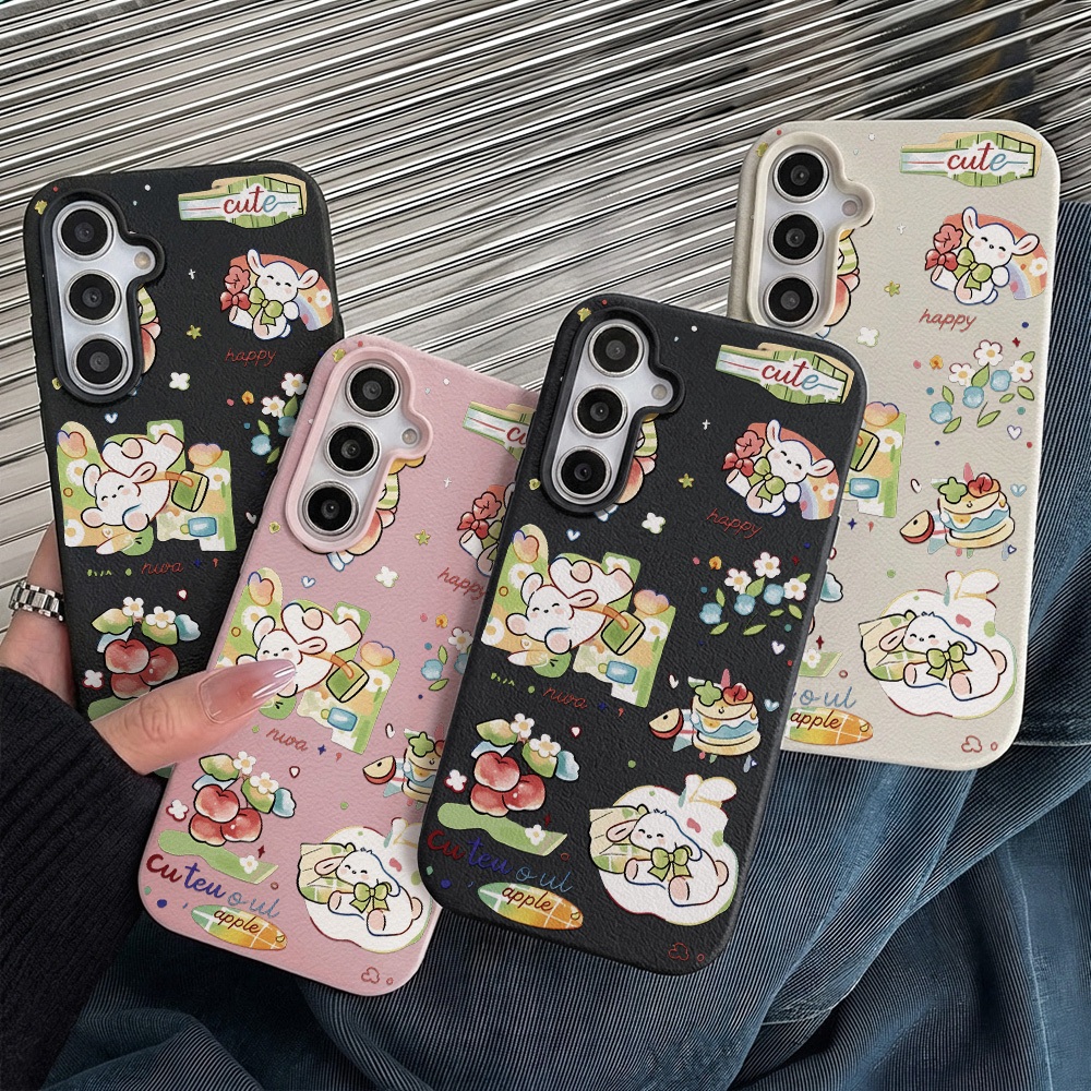 เคส for Samsung A57 A37 A27 A16 A56 5G A06 A36 A55 A17 A07 A26 A05S A15 A35 A53 A54 A34 S25 Ultra S24 FE เคสโทรศัพท์หนัง