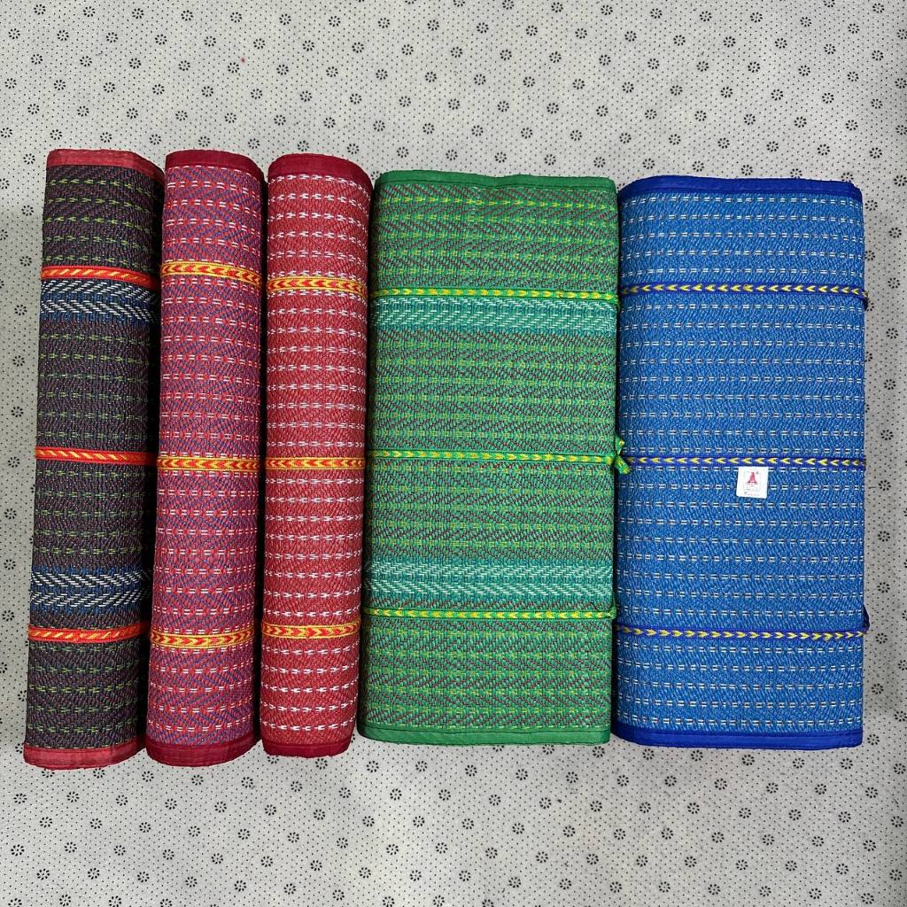 เสื่อยางพารา เสื่อ 4พับ ขนาด 6ฟุต (180x200.ซม) ขนาดใหญ่ พร้อมส่ง