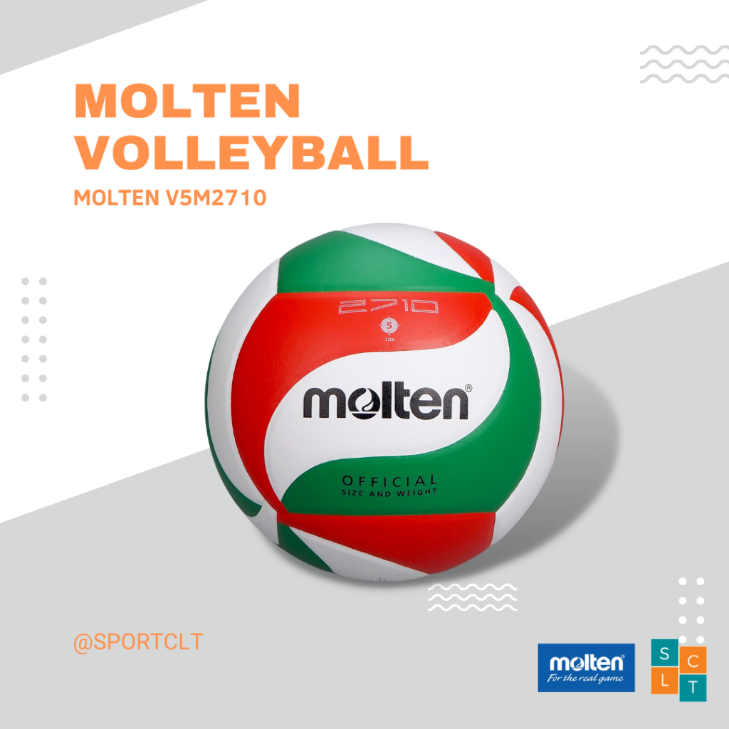 MOLTEN ลูกวอลเลย์บอล V5M2710 หนัง PVC