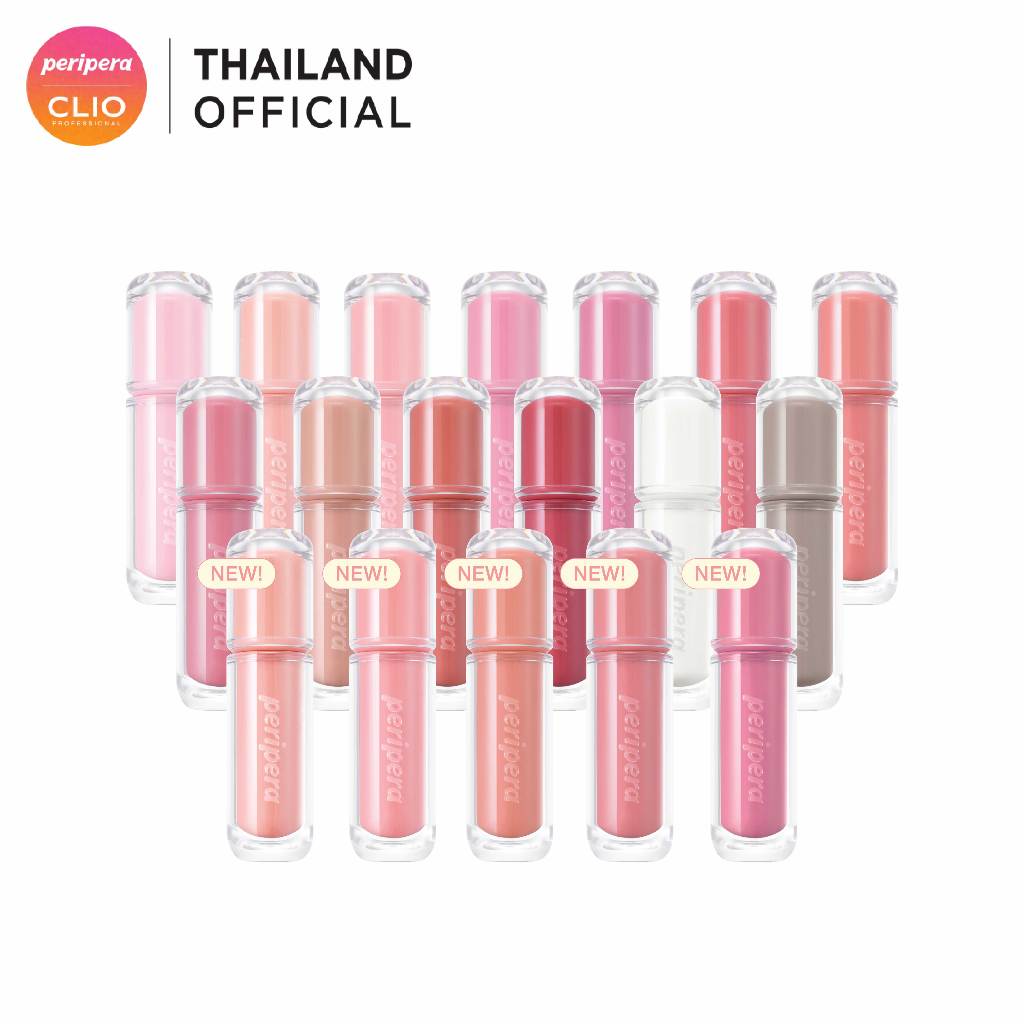(NEW) PERIPERA MOOD GLOWY TINT  เพอริเพอร่าลิป ทิ้นต์