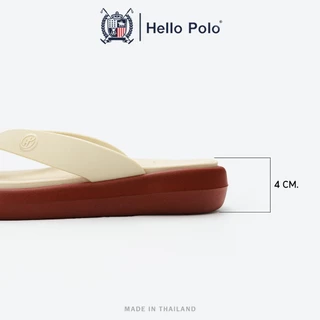 Hello Polo รองเท้าแตะผู้หญิง รองเท้าเปิดส้น รองเท้าแตะคีบ อ่อนนุ่ม เบาสบาย กันลื่นและทนทาน วัสดุEVA แฟชั่นฤดูร้อน HP8068
