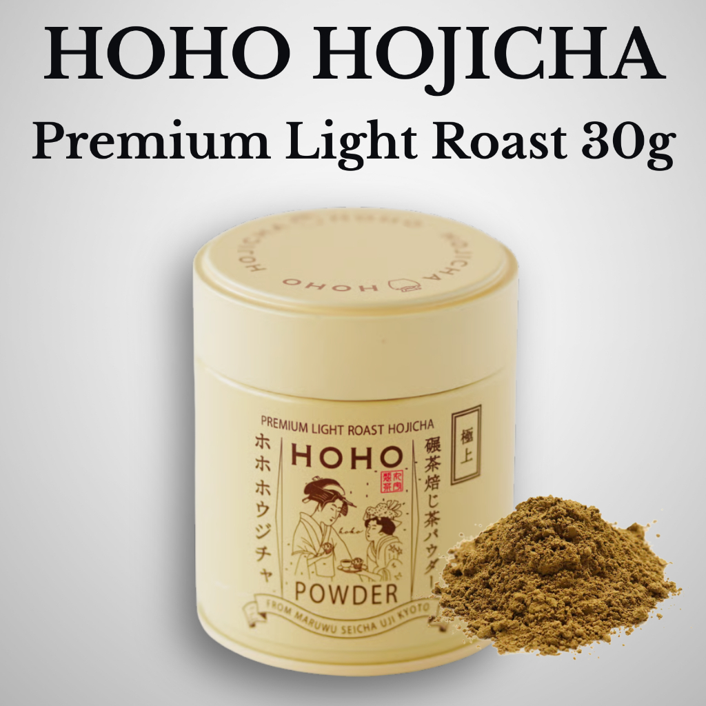HOHO Hojicha Powder Premium Gokujo Light Roast Can
